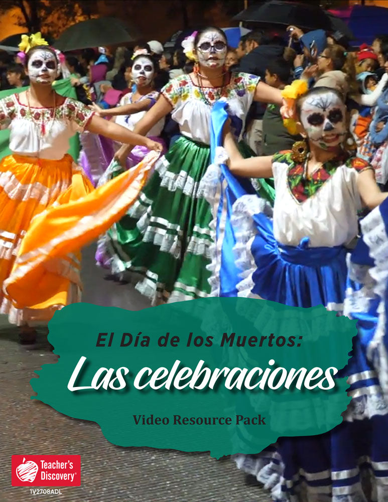 Las celebraciones: El Día de los Muertos Videos & Resource Pack - DIGITAL RESOURCE DOWNLOAD