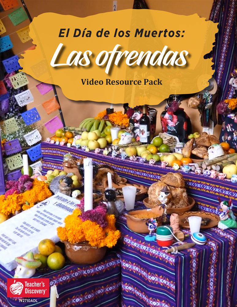 Las ofrendas: El Día de los Muertos Videos and Resource Pack - DIGITAL RESOURCE DOWNLOAD