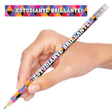 ¡Estudiante brillante! Enhanced® Spanish Pencils (One dozen)