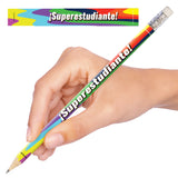 ¡Superestudiante! Enhanced® Spanish Pencils (One dozen)