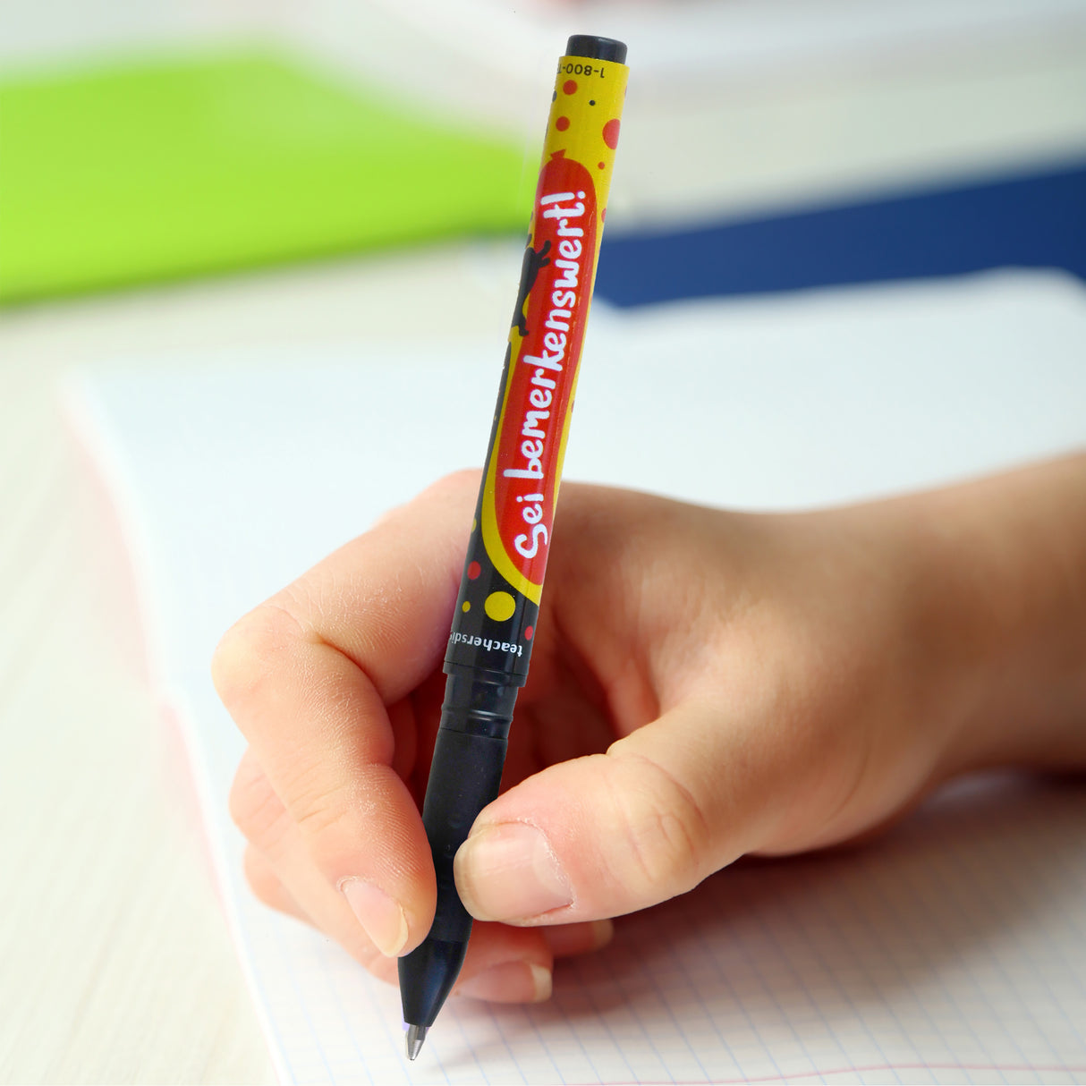 Sei bemerkenswert! Enhanced® German Erasable Ink Pens - One Dozen