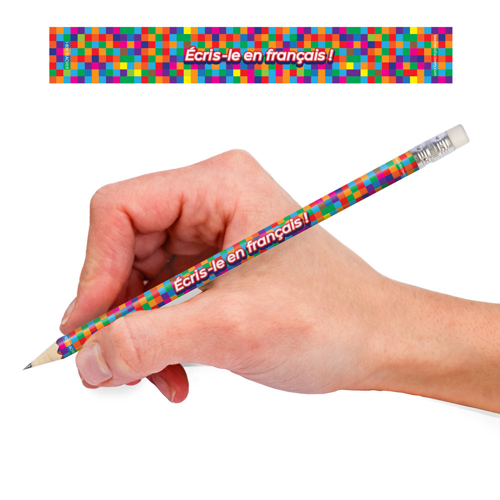 Write It in French! Enhanced® Pencils (One Dozen)