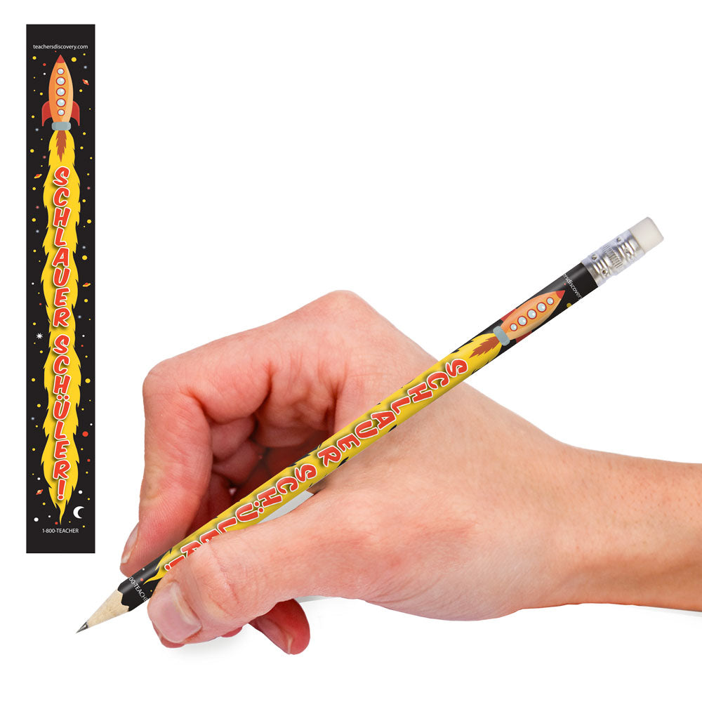 Super Student! German Enhanced® Pencils (One Dozen)