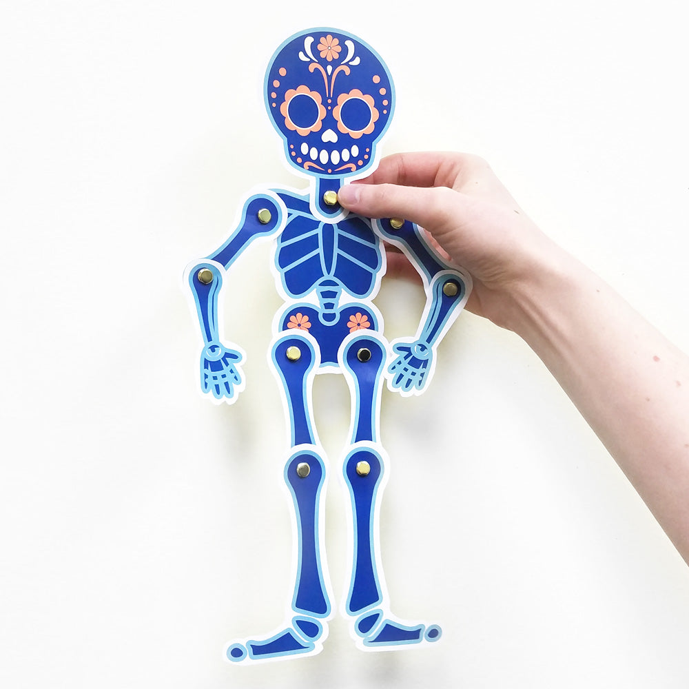 Posable Calacas Printable Download