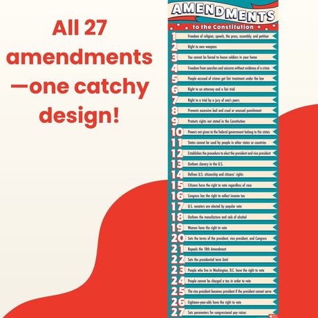27 Amendments Skinny Poster