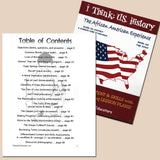 i Think: U.S. History Activity Book Set of 13