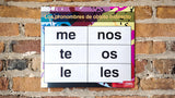 "Pronouns Pro" Charts - Spanish - Mini-Posters - Set of 4