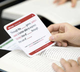 TAP Cards: Informational Text and Literary Text Card Sets for High School