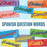 Question Words - Spanish - Signs - Set of 10