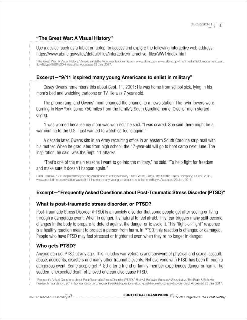 Contextual Framework: F. Scott Fitzgerald's The Great Gatsby Book and Skinny Poster Set