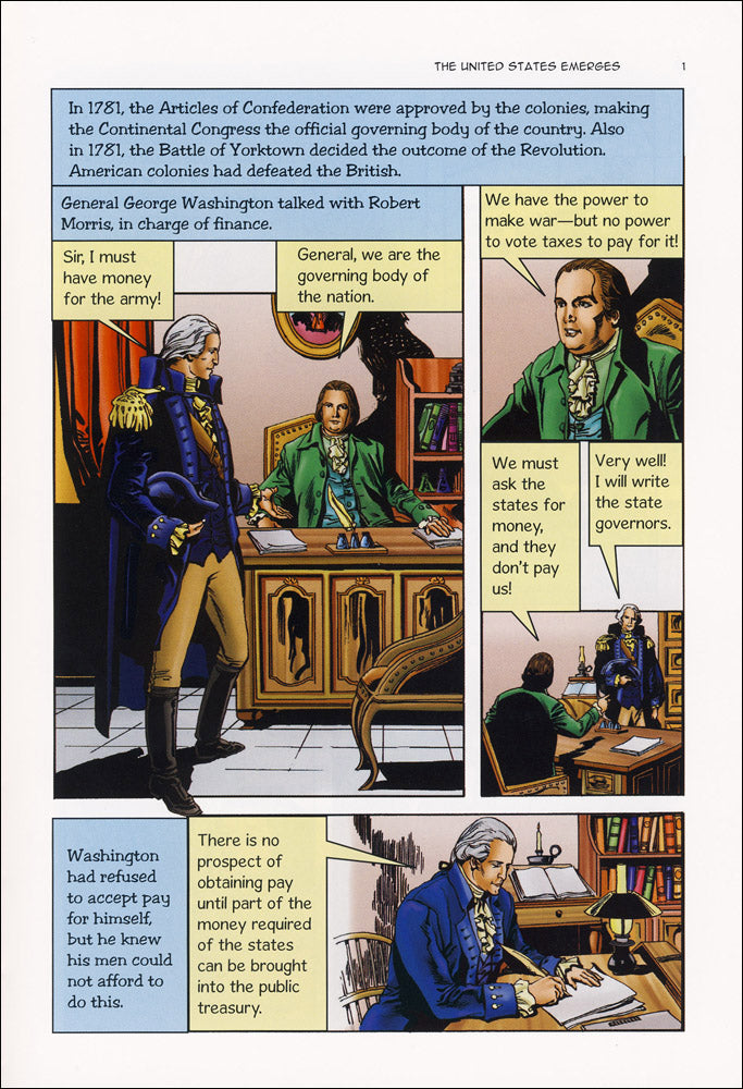 United States Emerges Graphic Novel