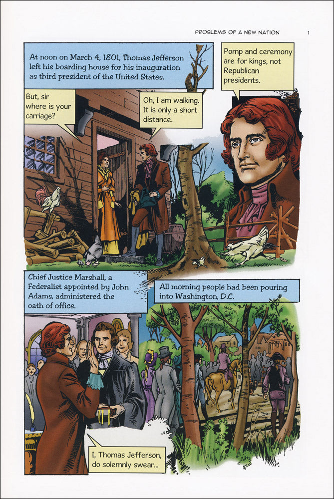 Problems of a New Nation Graphic Novel