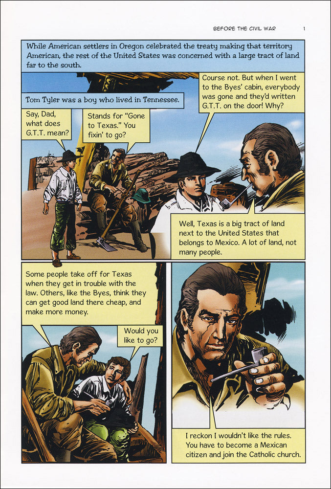 Before the Civil War Graphic Novel