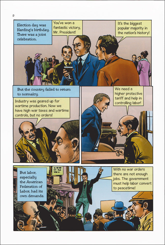 Roaring Twenties and the Great Depression Graphic Novel