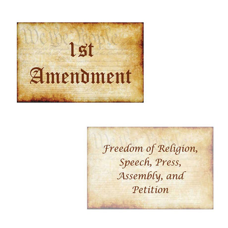 U.S. Constitutional Amendment Card Sort