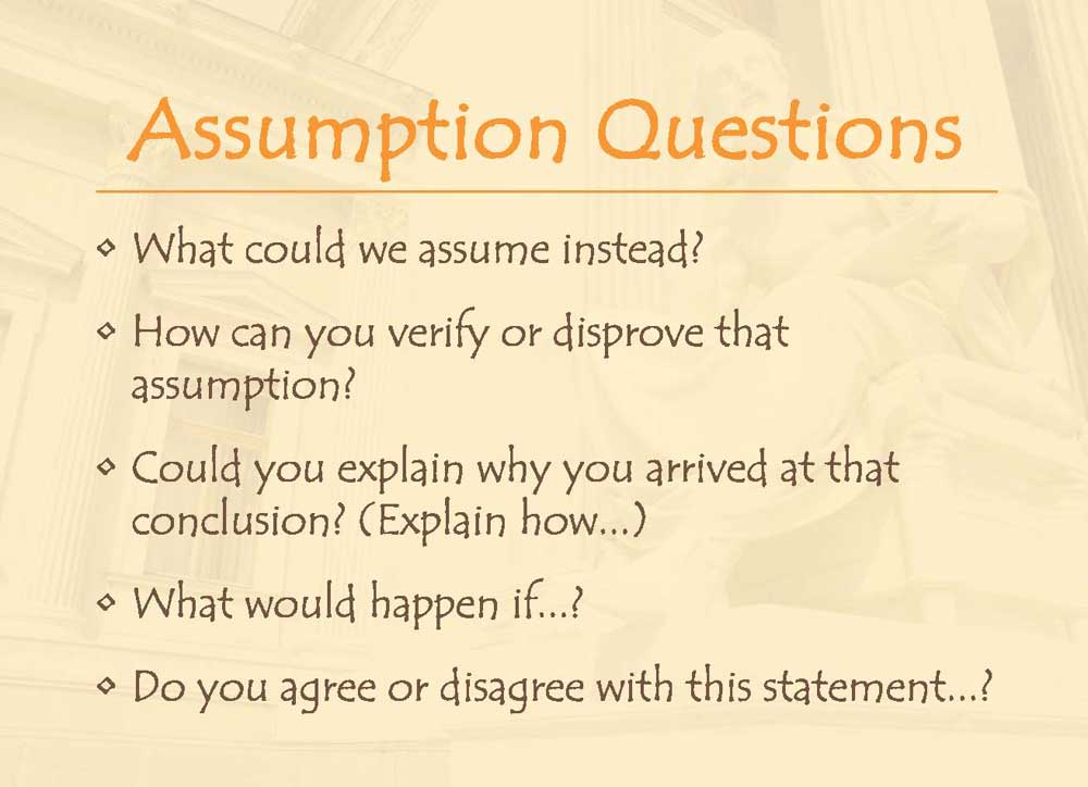 Socratic Questions Card Set