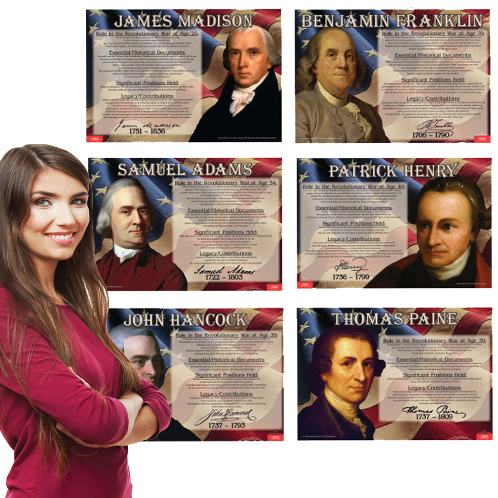 Founding Fathers ~ Set of 11 Posters