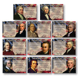 Founding Fathers ~ Set of 11 Posters