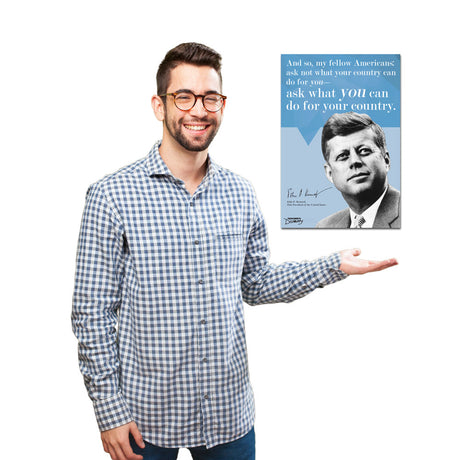 JFK On Leadership Mini-Poster