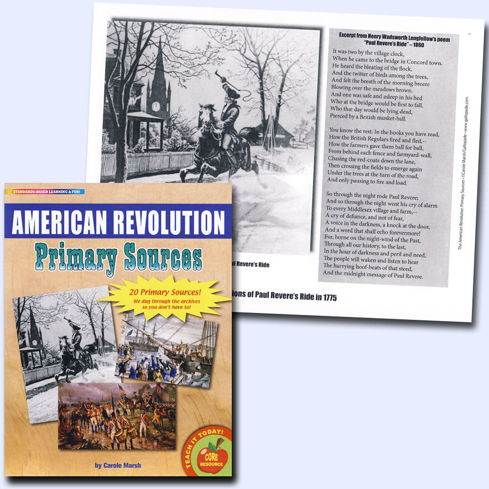 American Revolution Primary Sources Pack