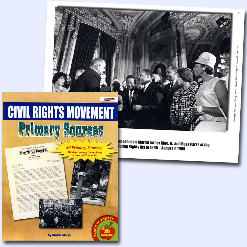 Civil Rights Movement Primary Sources Pack