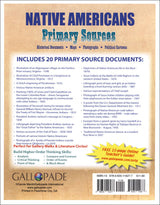 Native Americans Primary Sources Pack