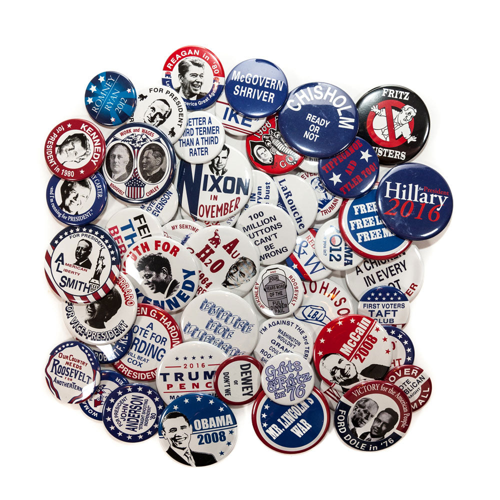 Campaign Buttons - Set of 52 – Teacher's Discovery