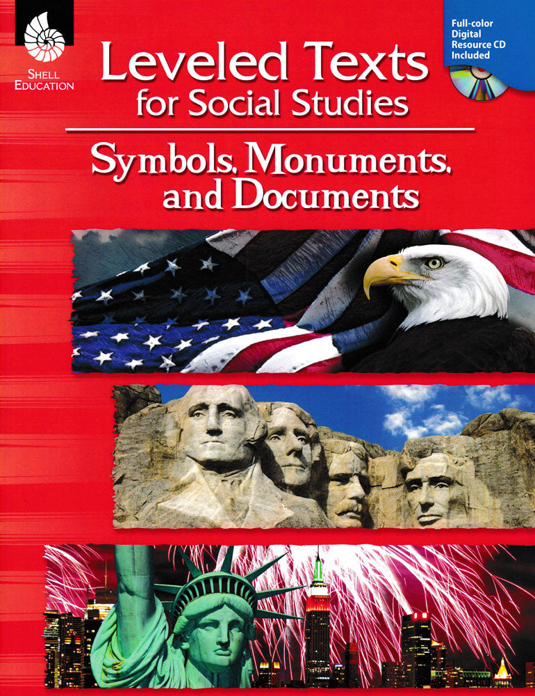 Leveled Texts for Social Studies - Symbols, Monuments, and Documents Book