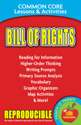 Common Core Lessons & Activities: Bill of Rights Book