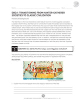 Document-Based Question Activities: From Early Civilizations Through the Industrial Revolution Book