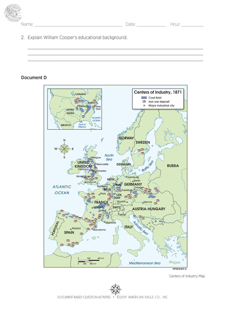 Document-Based Question Activities: World History Set of 2 Books