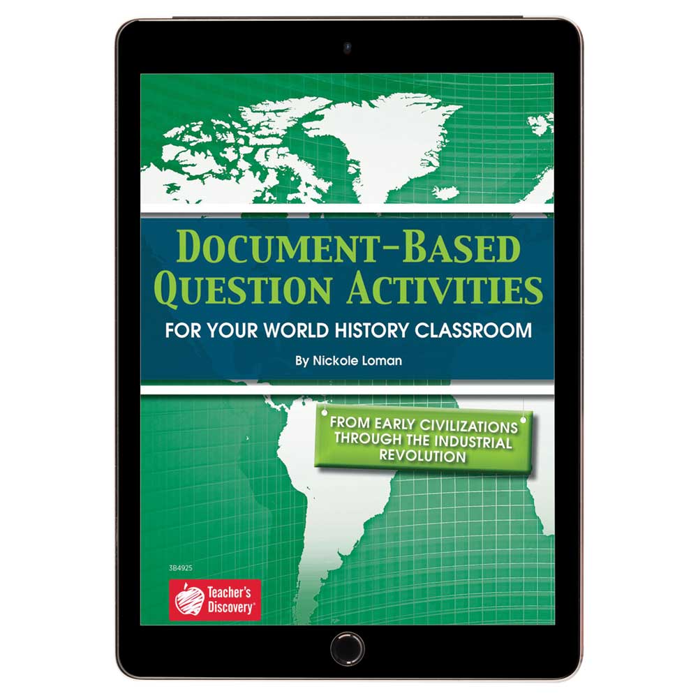 Document-Based Question Activities: World History Set of 2 Books