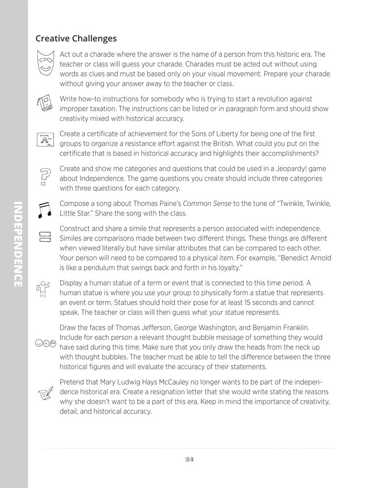 Show Me Challenges and Clues for U.S. History Book