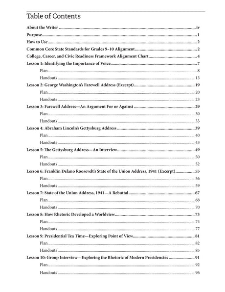 Seminal U.S. Document Analysis in 10 Lessons Book