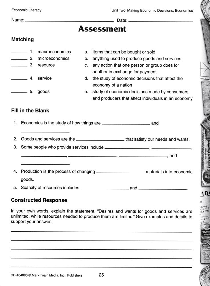 Economic Literacy Book