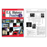 U.S. History Puzzles Books Set of 3