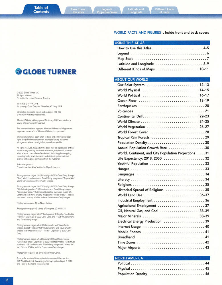 Merriam-Webster's Student Atlas