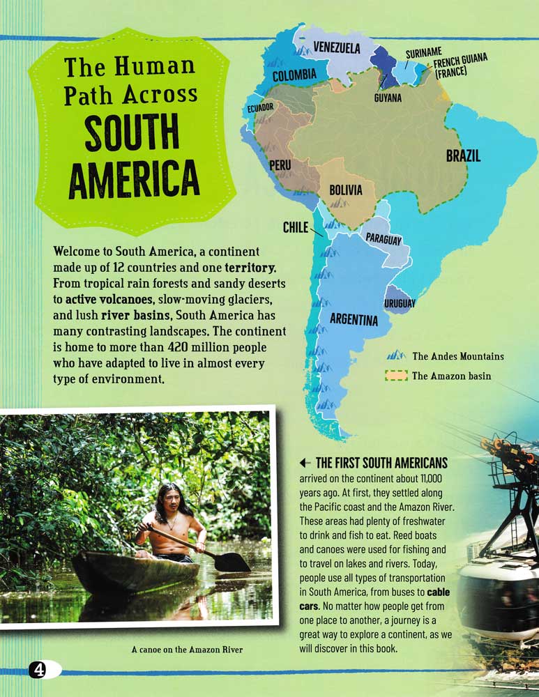 Pathways Through South America Book