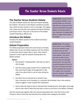 Easy Debates for the World Geography Classroom Book