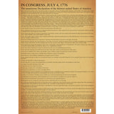 Dry-Erase Declaration of Independence Desk Placemat