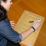 Dry-Erase Constitution Desk Placemat