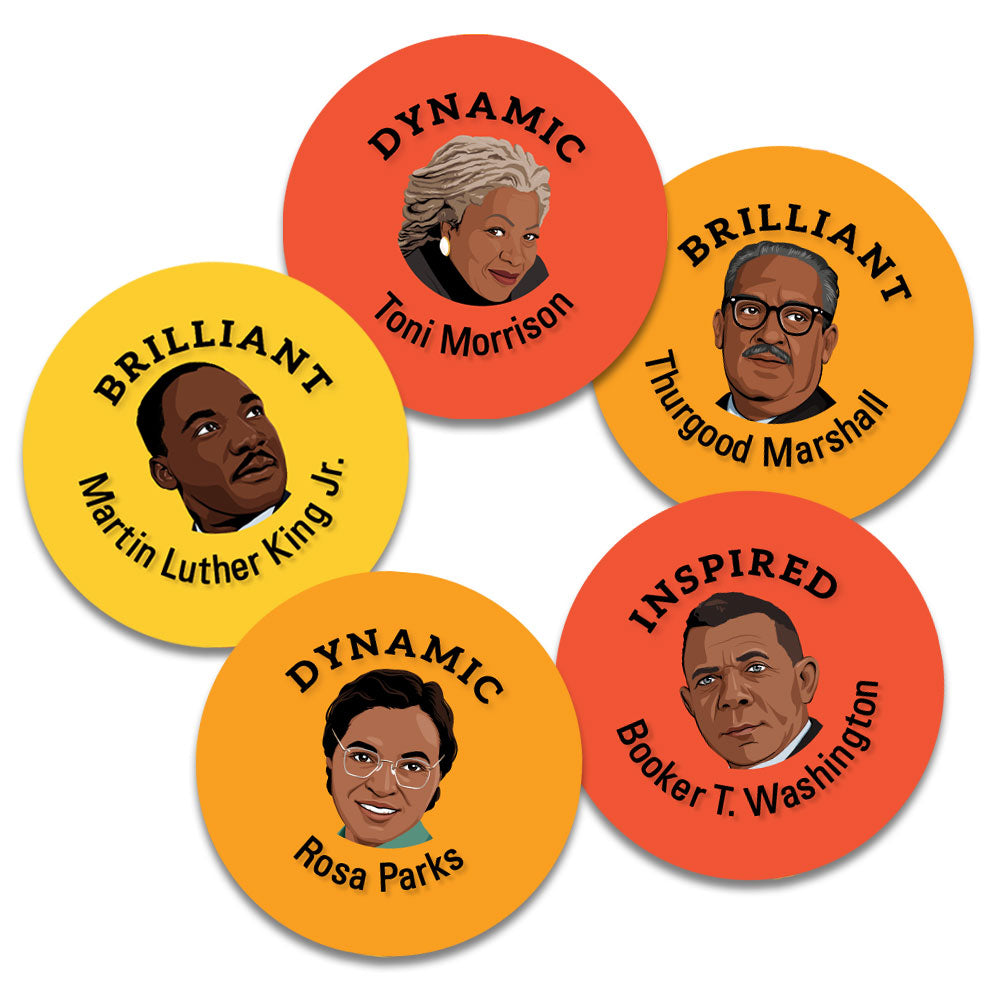 Black Leaders Stickers (100)