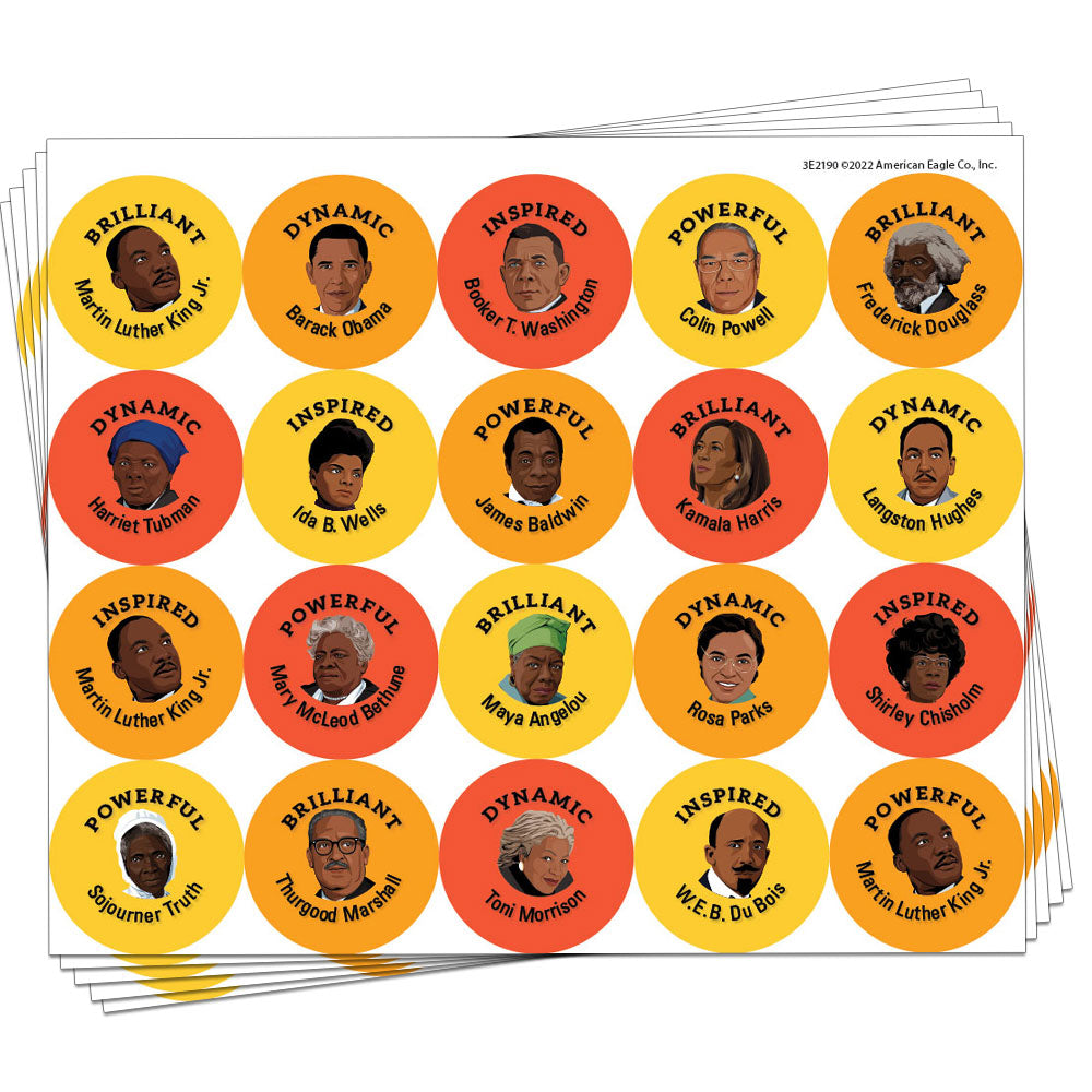 Black Leaders Stickers (100)