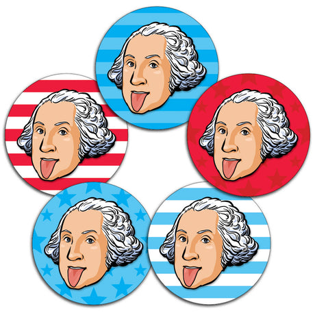 Wacky Washington Stickers