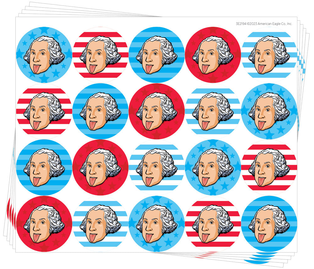 Wacky Washington Stickers