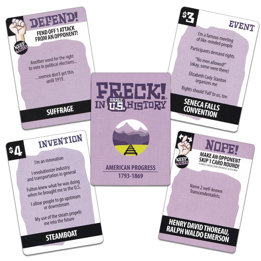 FRECK! American Progress Game