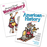 American History All Aboard and Adventures Through World History 2-Book Set