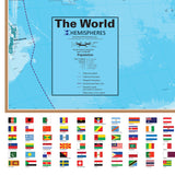 Markable World Wall Map