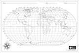 Blank World Maps - Set of 35