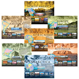 Seven Continents Poster Set